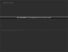 Tablet Screenshot of jhorn.com